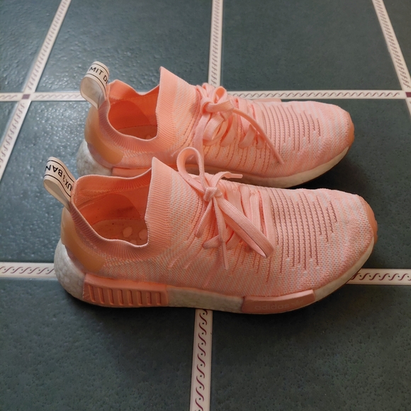 adidas Shoes - adidas Women's Peach Knit Lace-Up Sneakers